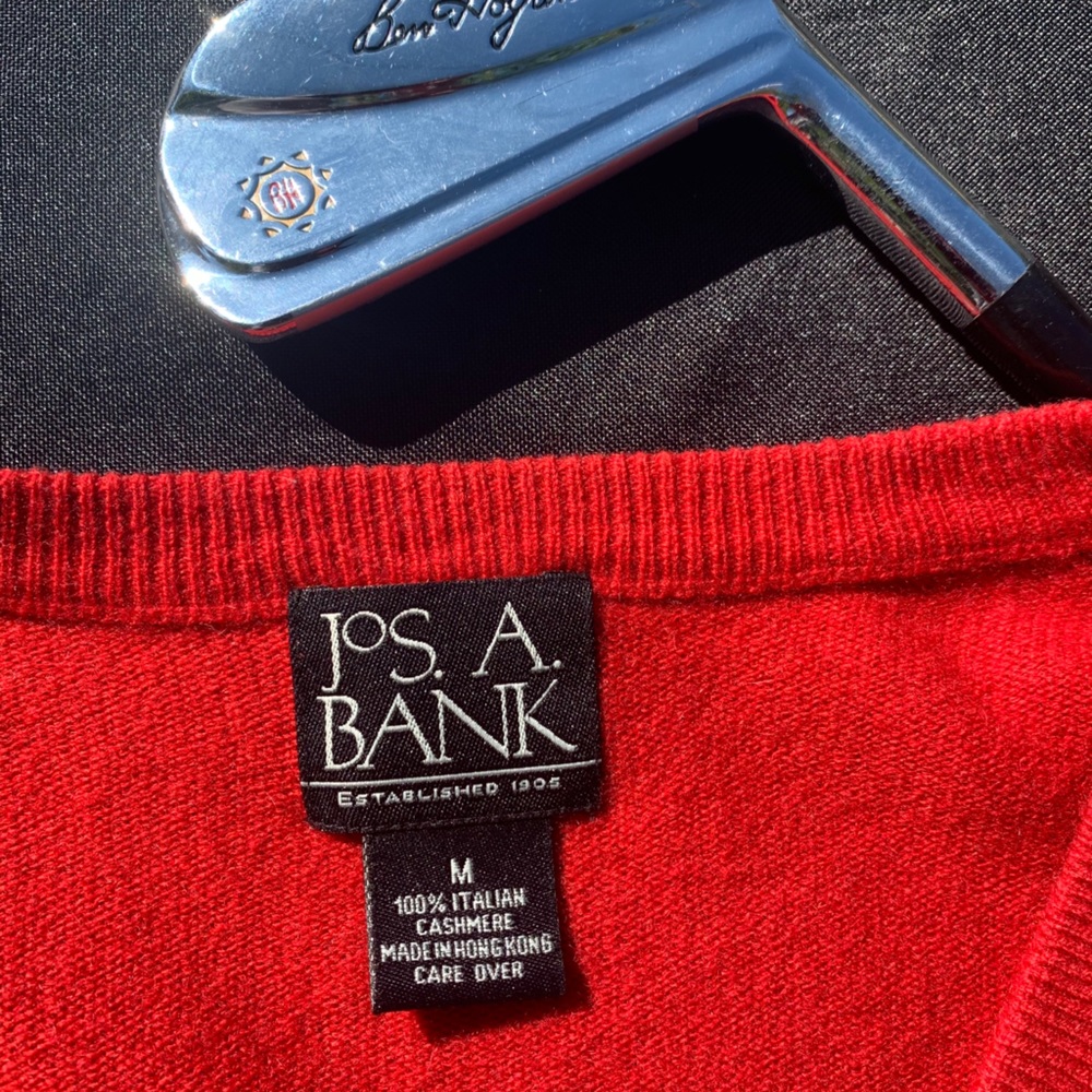 Jos A Bank 100% Cashmere sweater